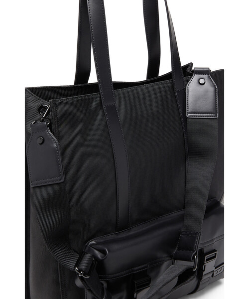 DIESEL(ディーゼル)の「メンズ トートバッグ MULTI-PKTS TOTE X(トートバッグ・メンズ・ブラック・FREE)」の5枚目の写真