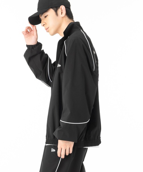 NEW ERA(ニューエラ)の「ニューエラ パフォーマンスアパレル パイピングトラックジャケット(その他アウター・メンズ・ブラック・XL/L/M/S/XXL)」の3枚目の写真