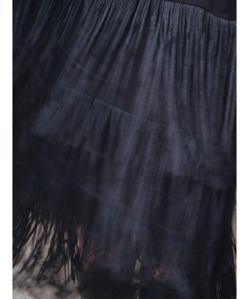sahara(サハラ)の「【26AW PRE ORDER】Fringe Midi Skirt(スカート・レディース・ブラック/ブラウン・S/M)」の21枚目の写真