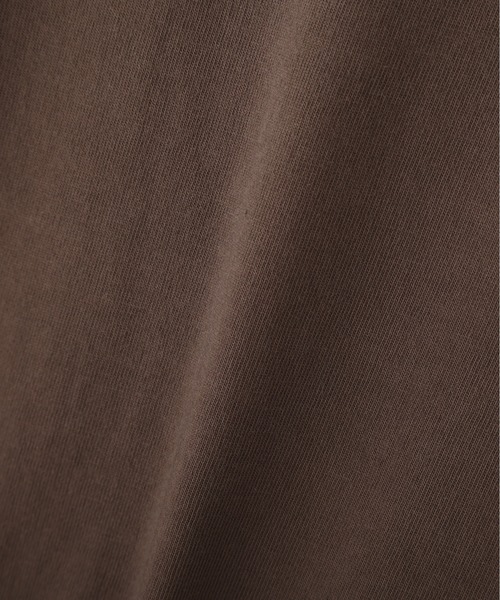 MHL.（エムエイチエル）の「FADED ROUGH COTTON JERSEY（Tシャツ/カットソー・メンズ・ライトブラウン/セージグリーン・LARGE/MEDIUM）」の5枚目の写真
