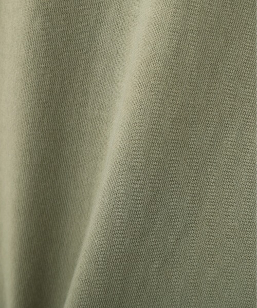MHL.（エムエイチエル）の「FADED ROUGH COTTON JERSEY（Tシャツ/カットソー・メンズ・ライトブラウン/セージグリーン・LARGE/MEDIUM）」の3枚目の写真