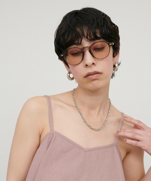 LARUTA(ラルータ)の「【LARUTA】イレギュラーヘムバックリボンキャミ(キャミソール・レディース・ピンク/ライトベージュ・FREE)」の13枚目の写真