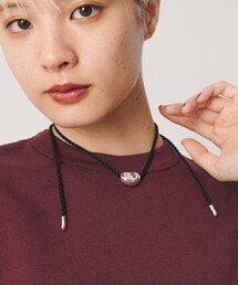 JAMIRAY（ジャミレイ）の「＜JAMIRAY＞Mini Bean シルクコード ネックレス（ネックレス）」