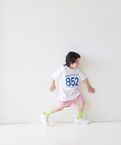 LOWRYS FARM(ローリーズファーム)の「アソートプリントTSS2 1048201(Tシャツ/カットソー・キッズ・ブラック/ホワイト系その他/アイボリー/その他6・120cm/140cm/150cm/130cm/110cm)」の9枚目の写真