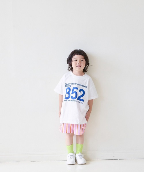 LOWRYS FARM(ローリーズファーム)の「アソートプリントTSS2 1048201(Tシャツ/カットソー・キッズ・ブラック/ホワイト系その他/アイボリー/その他6・120cm/140cm/150cm/130cm/110cm)」の10枚目の写真