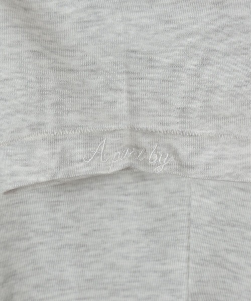 A part by(アパートバイ)の「【20周年】Apb_ロゴTシャツ(Tシャツ/カットソー・レディース・ライトピンク/ライトグレー/ボルドー/オフホワイト/ブラウン・FREE)」の21枚目の写真