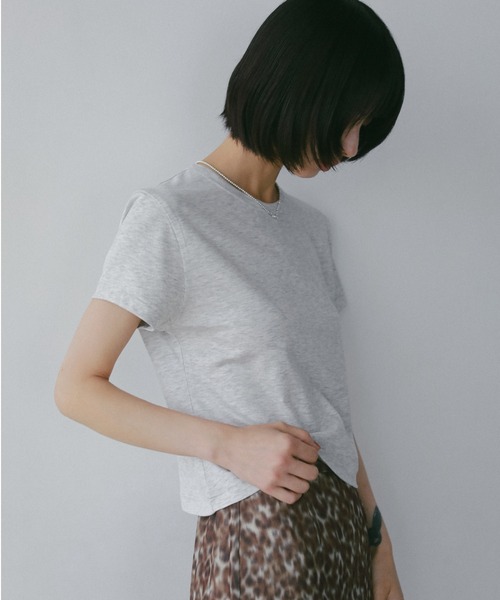 A part by(アパートバイ)の「【20周年】Apb_ロゴTシャツ(Tシャツ/カットソー・レディース・ライトピンク/ライトグレー/ボルドー/オフホワイト/ブラウン・FREE)」の15枚目の写真