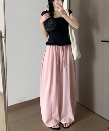 ドロストイージー バルーンワイドパンツ