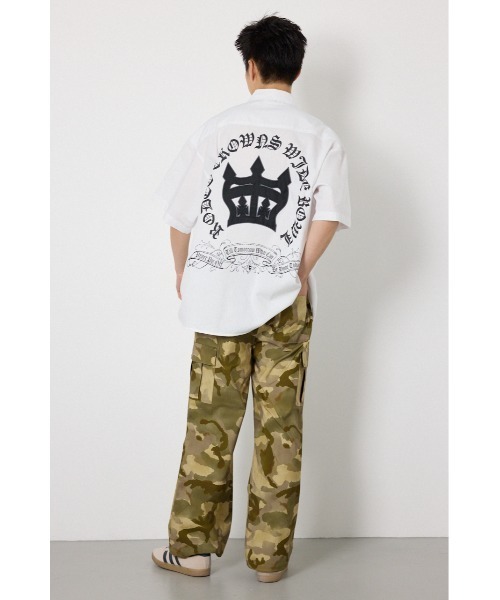 RODEO CROWNS WIDE BOWL(ロデオクラウンズワイドボウル)の「ストレッチリップカーゴパンツ(カーゴパンツ・メンズ・ベージュ系その他/グリーン系その他2/ブラック・MEDIUM/LARGE)」の13枚目の写真