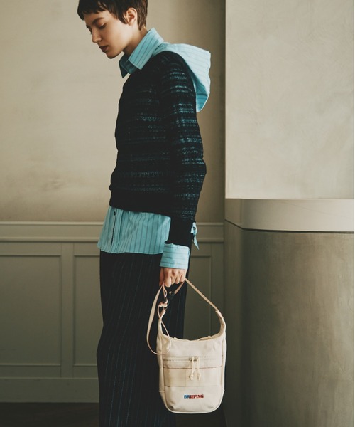 beautiful people(ビューティフルピープル)の「BR × BP CANVAS SLIM SHOULDER(ショルダーバッグ・レディース・ナチュラル・FREE)」の6枚目の写真