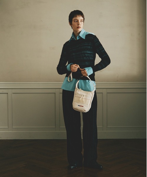 beautiful people(ビューティフルピープル)の「BR × BP CANVAS SLIM SHOULDER(ショルダーバッグ・レディース・ナチュラル・FREE)」の7枚目の写真