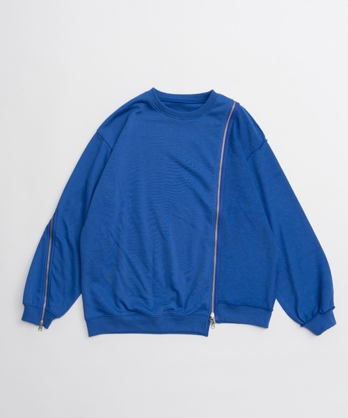 MAISON SPECIAL(メゾンスペシャル)の「【2026Autumn PRE-ORDER】Reverse Zipper Sweatshirt/リバースファスナースウェット(スウェット・レディース・ライトグレー/チャコールグレー/イエロー/ブルー・FREE)」の17枚目の写真
