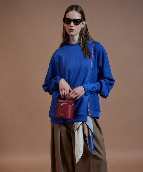 MAISON SPECIAL(メゾンスペシャル)の「【2026Autumn PRE-ORDER】Reverse Zipper Sweatshirt/リバースファスナースウェット(スウェット・レディース・ライトグレー/チャコールグレー/イエロー/ブルー・FREE)」の11枚目の写真