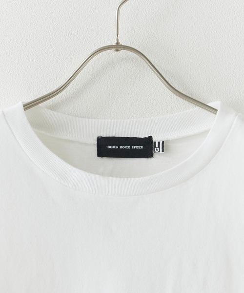 GOOD ROCK SPEED(グッドロックスピード)の「GOOD ROCK SPEED/グッドロックスピード Serve The Servants Dolman T-Shirt プリントTシャツ 半袖 クルーネック ドルマンスリーブ メンズ レディース 2026年 夏 夏服(Tシャツ/カットソー・レディース・ホワイト・FREE)」の8枚目の写真