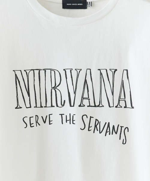 GOOD ROCK SPEED(グッドロックスピード)の「GOOD ROCK SPEED/グッドロックスピード Serve The Servants Dolman T-Shirt プリントTシャツ 半袖 クルーネック ドルマンスリーブ メンズ レディース 2026年 夏 夏服(Tシャツ/カットソー・レディース・ホワイト・FREE)」の9枚目の写真