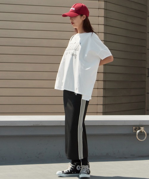 GOOD ROCK SPEED(グッドロックスピード)の「GOOD ROCK SPEED/グッドロックスピード Serve The Servants Dolman T-Shirt プリントTシャツ 半袖 クルーネック ドルマンスリーブ メンズ レディース 2026年 夏 夏服(Tシャツ/カットソー・レディース・ホワイト・FREE)」の6枚目の写真