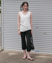 Summer Easy Banding Pants_BLACK