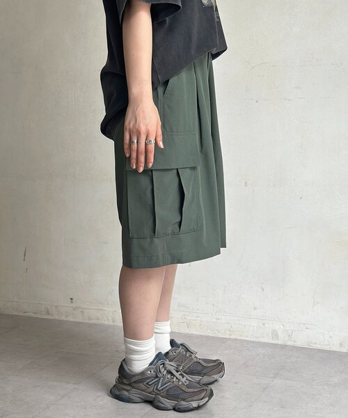 CPCM(シーピーシーエム)の「【AIRHOLE】カーゴショーツ(その他パンツ・メンズ・ブラック/カーキ・FREE)」の4枚目の写真
