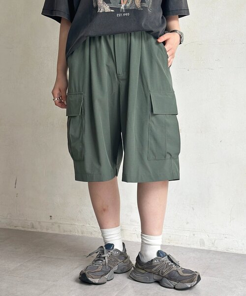 CPCM(シーピーシーエム)の「【AIRHOLE】カーゴショーツ(その他パンツ・メンズ・ブラック/カーキ・FREE)」の15枚目の写真