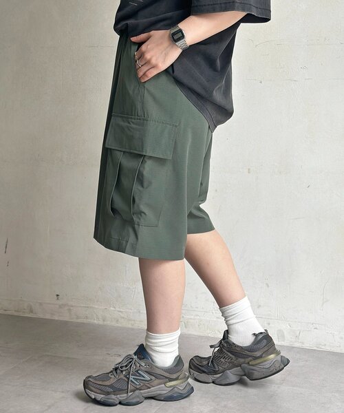 CPCM(シーピーシーエム)の「【AIRHOLE】カーゴショーツ(その他パンツ・メンズ・ブラック/カーキ・FREE)」の16枚目の写真