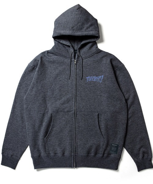 430（フォーサーティ）の「mpa4188-TF ZEPPELIN Z-U PARKA ジップアップパーカー(26-188)（パーカー・メンズ・ブラック/ネイビー/ヘザーグレー/チャコールグレー・1/2/3/0）」の2枚目の写真