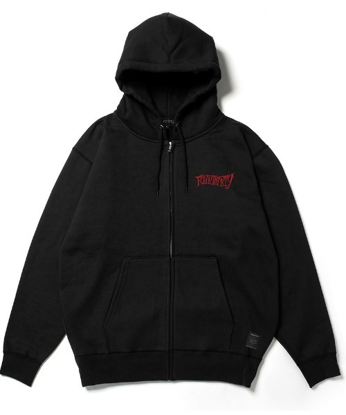 430（フォーサーティ）の「mpa4188-TF ZEPPELIN Z-U PARKA ジップアップパーカー(26-188)（パーカー・メンズ・ブラック/ネイビー/ヘザーグレー/チャコールグレー・1/2/3/0）」の6枚目の写真