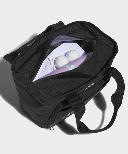 adidas（アディダス）の「カオス カート クール シューズバッグ【adidas Golf/アディダスゴルフ】（エコバッグ/サブバッグ・メンズ・ブラック・FREE）」の4枚目の写真