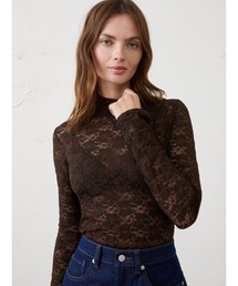 BANANA REPUBLIC FACTORY STORE レースタートルネックトップス
