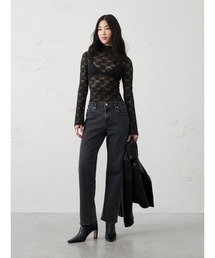 BANANA REPUBLIC FACTORY STORE レースタートルネックトップス
