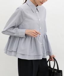 Honeys（ハニーズ）の「2段ティアードブラウス（シャツ/ブラウス）」