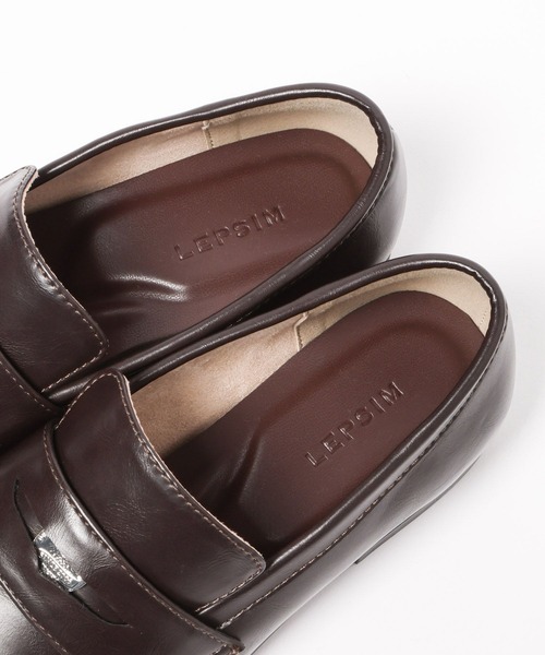 LEPSIM(レプシィム)の「ソフトクッションローファー 1054555(ローファー・レディース・ブラウン/ブラック・LARGE/MEDIUM)」の9枚目の写真