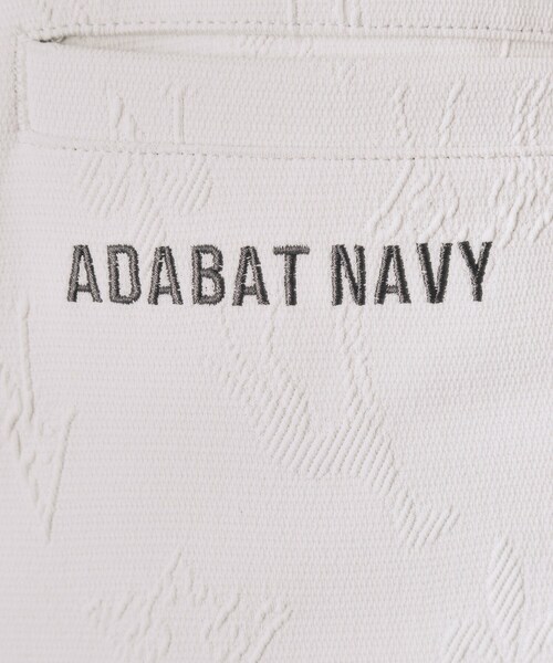 adabat（アダバット）の「【ADABAT NAVY】UVケア　フルールドリスジャカードスカート（スカート・レディース・ブラック系3/ホワイト系6・42/40/38）」の13枚目の写真