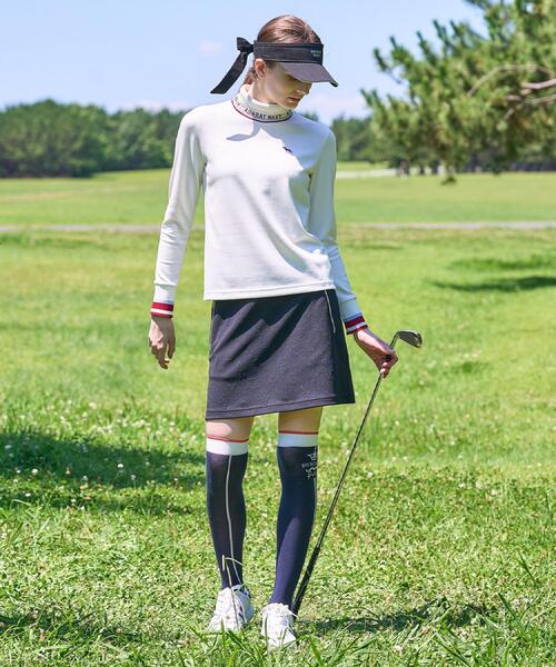 adabat（アダバット）の「【ADABAT NAVY】UVケア　フルールドリスジャカードスカート（スカート・レディース・ブラック系3/ホワイト系6・42/40/38）」の16枚目の写真