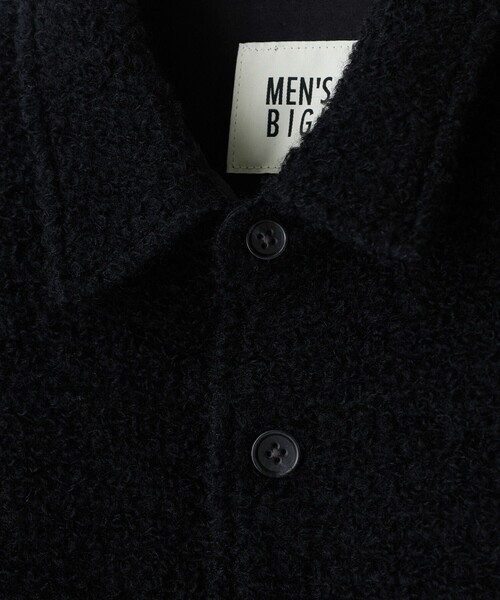 MEN'S BIGI(メンズビギ)の「総裏ツイード CPOシャツアウター(ブルゾン・メンズ・パープル/チャコールグレー/ブラック・03/02/01)」の17枚目の写真
