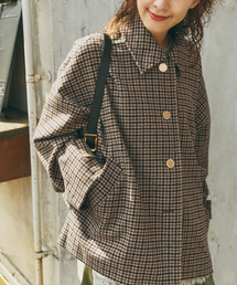 Spick & Span | 《40周年 別注 / 》Traditional Weatherwear MALTON B/T SHORT* GNCLB CHK(ステンカラーコート)