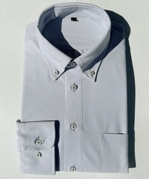 ビジネスシャツ 長袖 秋服 ノーアイロン Yシャツ ストレッチ 清潔速乾 ソフトタッチ 選べるレギュラーとボタンダウン