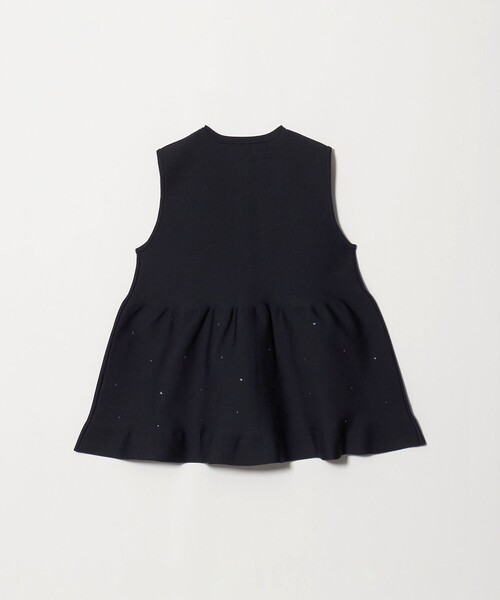 UNITED ARROWS(ユナイテッドアローズ)の「ビジュー ベスト ‐ウォッシャブル‐(ベスト・レディース・ネイビー/ブラック/ダークグレー・FREE)」の11枚目の写真