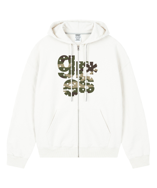 GRAVER（グレーバー）の「[ユニセックス]GRAE-S CAMO_フードパーカー_3カラー（パーカー・レディース・ブラック/グレー/ホワイト・MEDIUM/LARGE）」の10枚目の写真