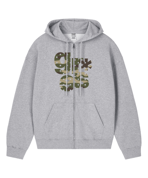 GRAVER（グレーバー）の「[ユニセックス]GRAE-S CAMO_フードパーカー_3カラー（パーカー・レディース・ブラック/グレー/ホワイト・MEDIUM/LARGE）」の12枚目の写真