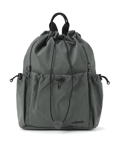 +phenix(プラスフェニックス)の「+phenix/プラスフェニックス/ROVER BACKPACK(バックパック/リュック・メンズ・ブラック/グレー・F)」の1枚目の写真