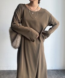 【WEB限定】ジップスリーブ2wayワンピース