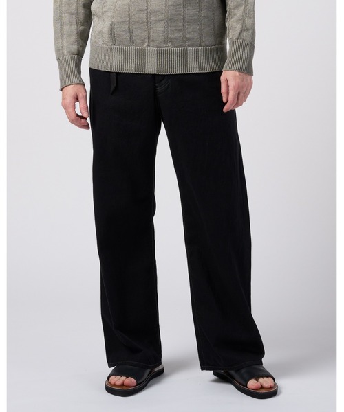 wjk（ダヴルジェイケイ）の「8 oz denim slacks（デニムパンツ・メンズ・ブラック/ホワイト/インディゴブルー・X-LARGE/LARGE/MEDIUM/SMALL）」の8枚目の写真