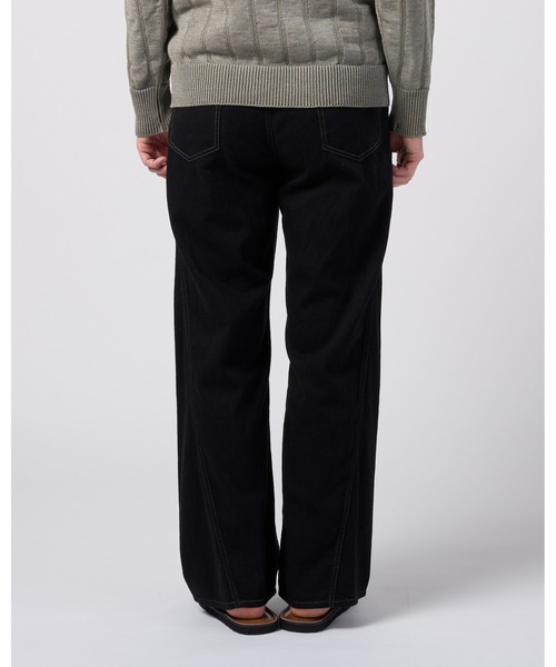 wjk（ダヴルジェイケイ）の「8 oz denim slacks（デニムパンツ・メンズ・ブラック/ホワイト/インディゴブルー・X-LARGE/LARGE/MEDIUM/SMALL）」の10枚目の写真