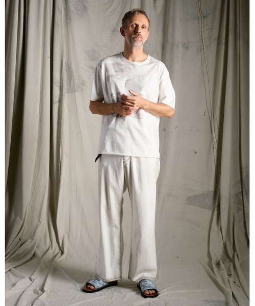 wjk（ダヴルジェイケイ）の「8 oz denim slacks（デニムパンツ・メンズ・ブラック/ホワイト/インディゴブルー・X-LARGE/LARGE/MEDIUM/SMALL）」の11枚目の写真