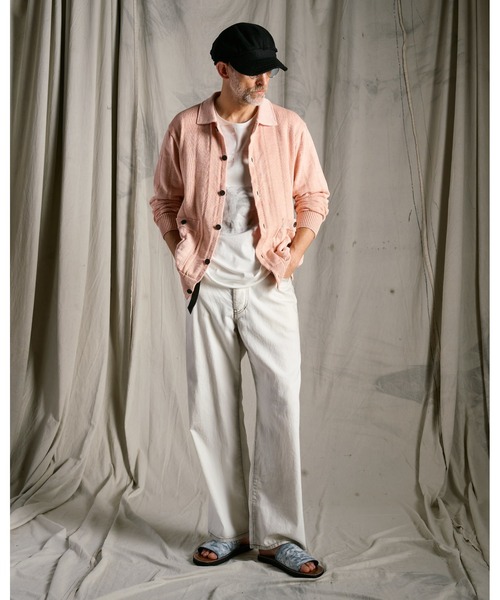 wjk（ダヴルジェイケイ）の「8 oz denim slacks（デニムパンツ・メンズ・ブラック/ホワイト/インディゴブルー・X-LARGE/LARGE/MEDIUM/SMALL）」の13枚目の写真