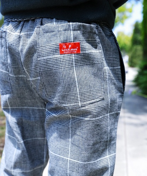 COOKMAN（クックマン）の「Cookman クックマン シェフパンツ イージーパンツ Glen Check Black（その他パンツ・メンズ・ブラック・LARGE/MEDIUM）」の8枚目の写真