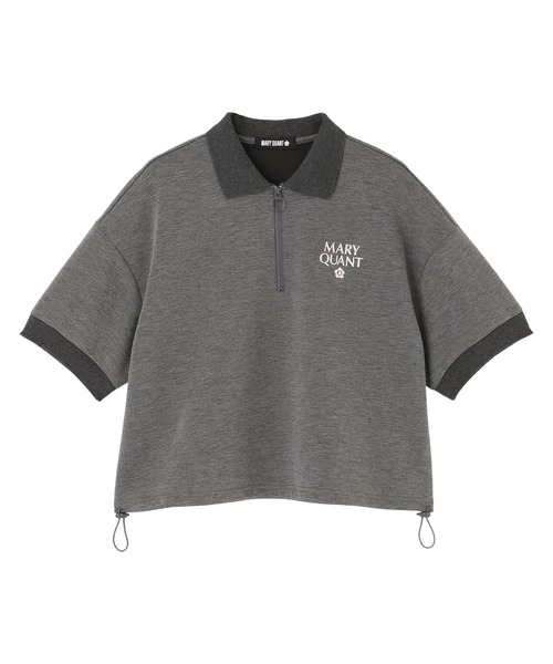 MARY QUANT(マリークワント)の「ボンディングポロ プルオーバー(ポロシャツ・レディース・ブラック/グレー/ブラウン・M)」の12枚目の写真