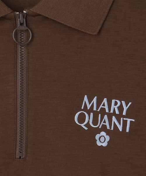 MARY QUANT(マリークワント)の「ボンディングポロ プルオーバー(ポロシャツ・レディース・ブラック/グレー/ブラウン・M)」の7枚目の写真