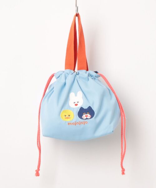 BAYBLO(ベイブロ)の「(SK)【mojojojo/モジョジョジョ】リバーシブル 2WAY巾着手提げトートバッグ(ハンドバッグ・レディース・ブルー系その他・ONE SIZE)」の9枚目の写真