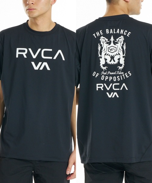 RVCA(ルーカ)の「RVCA メンズ RVCA VA VENT SS TEE Tシャツ 【2026年秋冬モデル】/ルーカドライストレッチ半袖Tシャツ(Tシャツ/カットソー・メンズ・ホワイト/ブラック・SMALL/MEDIUM/LARGE/X-LARGE)」の4枚目の写真